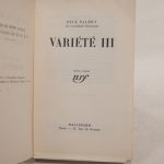 Couverture du livre Estimation du livre « variété III »
