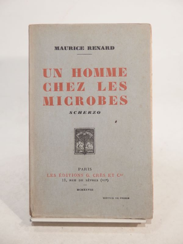 Couverture du livre Estimation du livre &laquo;&nbsp;un Homme chez les microbes. Scherzo.&nbsp;&raquo;
