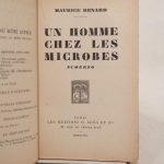 Couverture du livre Estimation du livre &laquo;&nbsp;un Homme chez les microbes. Scherzo.&nbsp;&raquo;