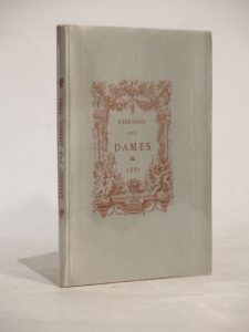 Estimation Arts de vivre – Gastronomie - Couverture du livre Estimation du livre « etrennes aux Dames – 1881. »