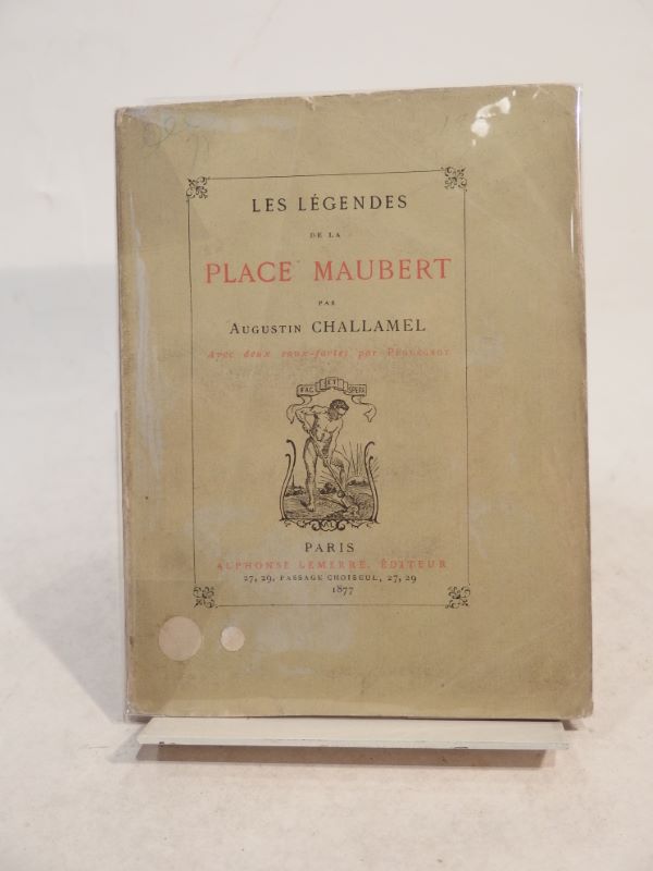 Couverture du livre Estimation du livre « les Légendes de la Place Maubert. Avec deux eaux-fortes par Pèquègnot. »