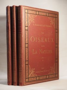 Estimation Sciences et médecine - Couverture du livre Estimation du livre « les Oiseaux dans la Nature. Description pittoresque des oiseaux utiles. Soixante planches en couleurs, 30 gravures sur bois hors texte et 122 gravures dans le texte d’après les aquarelles et les dessins de Léo Paul Robert. »