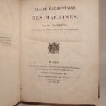 Couverture du livre Estimation du livre « traité élémentaire des Machines. »