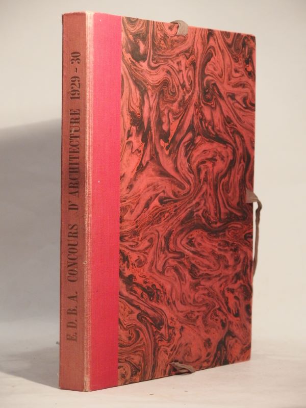 Couverture du livre Estimation du livre « les Concours d’Architecture de l’année scolaire 1929-1930, vingt-deuxième année. »