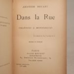 Couverture du livre Estimation du livre « dans la rue. Chansons et monologues. Dessins de Steinlen. Edition définitive. »