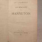 Couverture du livre Estimation du livre « les Mémoires d’un Hanneton. »