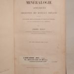 Couverture du livre Estimation du livre « minéralogie appliquée. Description des minéraux employés dans les industries métallurgiques et manufacturières dans les constructions et dans l’ornement. Avec figures intercallées dans le texte. »