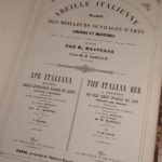 Couverture du livre Estimation du livre « abeille italienne. Recueil des meilleurs ouvrages d’arts anciens et modernes. Publié à Rome par l’Académie de Saint-Luc, sous la direction du marquis Melchiorri et en France par M. Mastraca. Texte français par M. H. Sandré. Pour l’année 1842. »