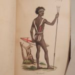 Couverture du livre Estimation du livre « collection de portraits et costumes des différens peuples qui habitent les cinq parties du monde, dont les meours et coutumes sont décrites dans la Bibliothèque universelle des voyages. Dessinée par MM. Wachsmut et Massard d’après les dessins originaux faits sur les lieux par les voyageurs mêmes. Gravée sur acier et coloriée au pinceau avec le plus grand soin. »