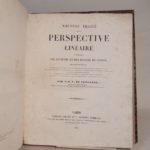 Couverture du livre Estimation du livre « géométrie descriptive, par G. Monge ; suivie d’une Théorie des ombres et de la perspective, extraite des papiers de l’auteur, par M. Brisson. Sixième édition. [SUIVI DE :] Nouveau traité de la perspective linéaire à l’usage des artistes et des écoles de dessin […] par F.-E.-V. de Clinchamp. Texte et Planches. »