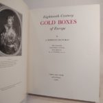 Couverture du livre Estimation du livre « eighteenth Century Gold Boxes of Europe. »