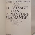 Couverture du livre Estimation du livre « le Paysage dans la peinture flamande de 1500 à 1750. »