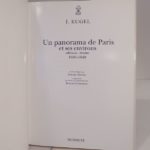 Couverture du livre Estimation du livre « un Panorama de Paris et ses environs. Tableaux-dessins, 1680-1840. Notices rédigées par Etienne Bréton. Comprenant un article sur le panorama par Bernard Comment. »