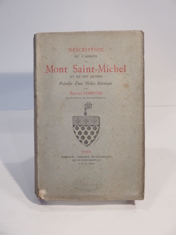 Couverture du livre Estimation du livre « description de l’abbaye du Mont Saint-Michel et de ses abords. Précédée d’un Notice historique. »