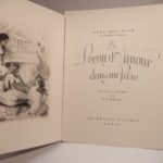 Couverture du livre Estimation du livre « la Leçon d’Amour dans un Parc. Pointes-sèches de P. E. Bécat. »