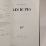 Couverture du livre Estimation du livre « les Dupes »