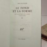 Couverture du livre Estimation du livre « le Fond et la forme, essai alphabétique sur la morale et sur le style, III »