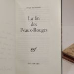 Couverture du livre Estimation du livre « la Fin des Peaux-Rouges »