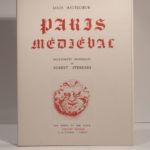 Couverture du livre Estimation du livre « paris médiéval. Eaux-fortes originales de Robert Sterkers. »