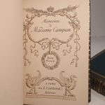 Couverture du livre Estimation du livre « mémoires de Madame Campan sur la vie privée de Marie-Antoinette. Préface de René Vallery-Radot. 63 compositions de Ad. Lalauze gravées au burin et à l’eau-forte par Léon Boisson. »