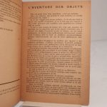 Couverture du livre Estimation du livre « l’Aventure des objets. »