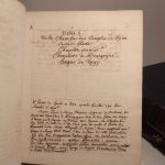 Couverture du livre Estimation du livre « mANUSCRIT : Chambre des Comptes de Dijon. Volumes 1-3 : Notice de la Chambre des Comtes de Dijon, 1763. Armorial de la Chambre des Comtes. / Volume 4 : Génuit et finances des charges du Parlement de Bourgogne. Extrait de Palliot. […] »