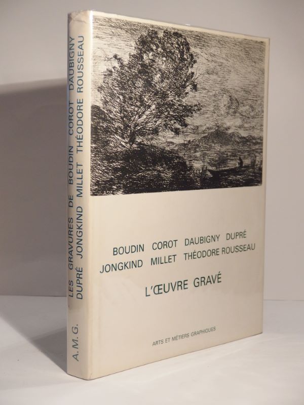 Couverture du livre Estimation du livre « boudin, Corot, Daubigny, Dupré, Jongkind, Millet, Théodore Rousseau : L’Oeuvre gravé. »