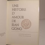 Couverture du livre Estimation du livre « une Histoire d’amour de Jean Giono. Illustrations Colette Millet. »