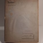 Couverture du livre Estimation du livre « xavière. Illustrations par L. Boutet de Monvel. »