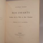 Couverture du livre Estimation du livre « nos Enfants. Scènes de la Ville et des Champs. Illustrations de M. B. de Monvel. »