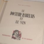 Couverture du livre Estimation du livre « le Docteur Rabelais et le Vin. Illustrations de Van Rompaey. »