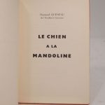 Couverture du livre Estimation du livre « le Chien à la mandoline. Poèmes. »