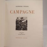 Couverture du livre Estimation du livre « campagne. Lithographies de Charles Bouleau. »