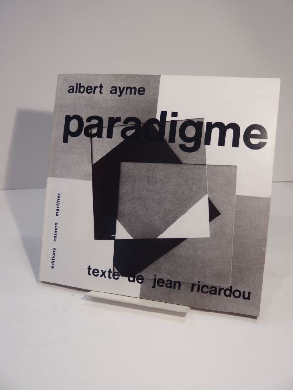 Couverture du livre Estimation du livre « paradigme. Texte de Jean Ricardou. »