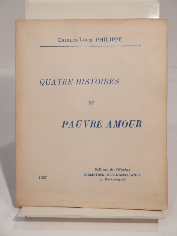 Couverture du livre Estimation du livre « quatre histoires de pauvre amour »