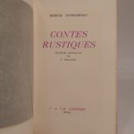 Couverture du livre Estimation du livre « contes rustiques (Cocu, pendu et content ; Les Natte). Gravures originales de D. Galanis. »