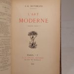 Couverture du livre Estimation du livre « l’Art moderne. »