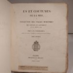 Couverture du livre Estimation du livre « us et coutumes de la mer, ou Collection des usages maritimes des peuples de l’Antiquité et du Moyen-Age. »