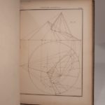 Couverture du livre Estimation du livre « traité de géométrie descriptive, suivi de la méthode des plans côtés et de la théorie des engrenages cylindriques et coniques, avec une collection d’épures, composée de 71 planches. »