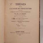 Couverture du livre Estimation du livre « thèses présentées à la Faculté des Sciences de Paris pour obtenir le grade de Docteur ès Sciences mathématiques, par M. Gaston Darboux. Sur les surfaces orthogonales. [SUIVI DE:] […] par M. Maurice Lévy. Thèse de mécanique appliquée : Essai théorique et appliqué sur le mouvement des liquides. Thése de géométrie : Sur une transformation des coordonnées curvilignes orthogonales et sur les coordonnées curvilignes comprenant une famille quelqconque de surfaces du second ordre. [DE:] […] par M. Halphen. Sur les invariants différentiels. [DE:] […] par M. Ch. Biehler. Sur la théorie des équations. [DE:] […] par M. A.-E. Pellet. Sur la théorie des équations algébriques. Sur la théorie des surfaces. [ET DE:] […] par H. Lemonnier. Des surfaces dont les lignes de courbure sont planes ou sphériques. Points d’inflexion et points Steiner dans les lignes du troisième ordre. »