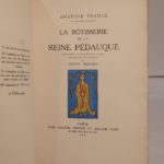 Couverture du livre Estimation du livre « la Rôtisserie de la Reine Pédauque. Edition revue et corrigée par l’auteur. Illustrations en couleurs de Joseph Hémard. »