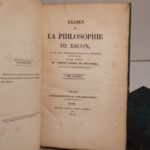 Couverture du livre Estimation du livre « examen de la philosophie de Bacon, où l’on traite différentes questions de philosophie rationnelle. Ouvrage posthume du comte Joseph de Maistre. »