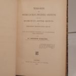 Couverture du livre Estimation du livre « theorie der oberflächen zweiter Ordnung un der raumkurven dritten Ordnung. Nach Jacob Steiner’s Prinzipien aud synthetischem Wege abgeleitet. »