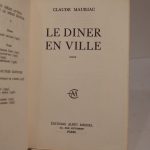 Couverture du livre Estimation du livre « le Dîner en ville »