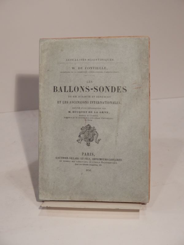 Couverture du livre Estimation du livre « les Ballons-sondes de MM. Hermite et Besançon et les ascensions internationales, précédé d’une introduction par M. Bouquet de la Grye. »