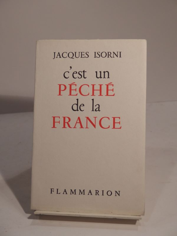 Couverture du livre Estimation du livre « c’est un péché de la France »