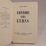 Couverture du livre Estimation du livre « convois vers l’U.R.S.S. »