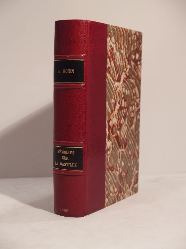 Couverture du livre Estimation du livre « mémoires sur la Bastille : Linguet – Dusaulx. Publiés avec Préface, Notes et Tables par H. Monin. »