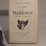Couverture du livre Estimation du livre « les Chants de Maldoror. Chants I, II, III, IV, V, VI et une Table. »
