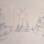 Couverture du livre Estimation du livre « cadavres-exquis : 5 dessins originaux. »